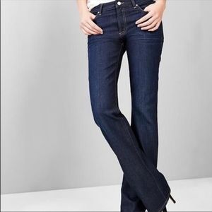 GAP 1969 10” Rise Perfect Boot Dark Wash Size 31 R